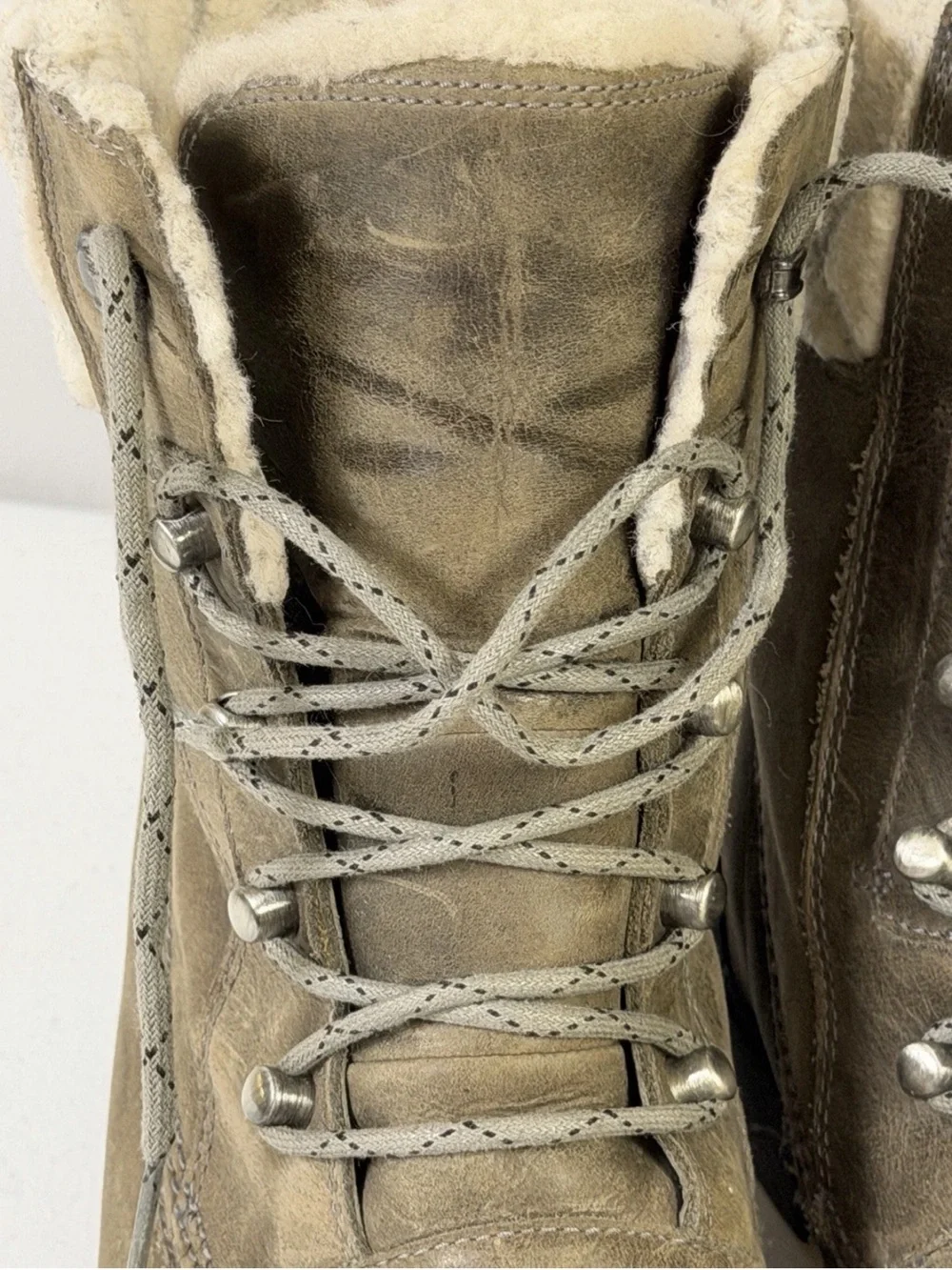 Sorel Women's Whistler Grey Lined Winter Snow Boots Waterproof Size 12